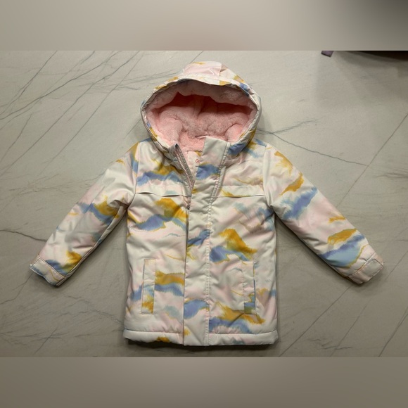 Cat & Jack Fur-Lined Coat - Picture 2 of 5